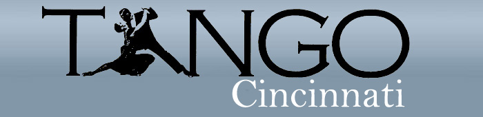 Tango dance activities in the Cincinnati area.Logo
